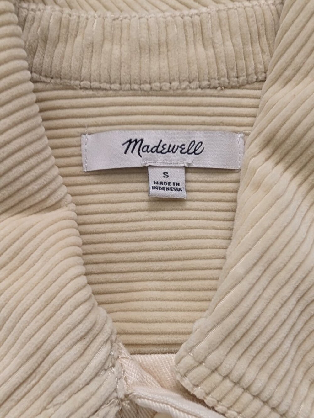 NWOT Madewell Chino Boxy Shirt Jacket - Picture 11 of 13